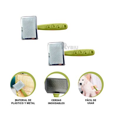 PEINETA RYBIU MA31228 LIVIANO Y COMODO VERDE EN TALLA S + PAPEL REGALO