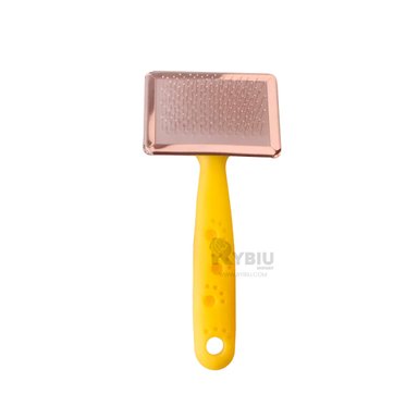 PEINETA RYBIU MA31227 LIVIANA PERROS EN S AMARILLO + PAPEL REGALO - 3