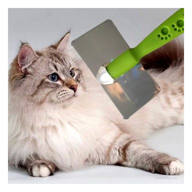 PEINETA RYBIU MA31222 FACIL USO VERDE EN L + REGALO LIGAS PEINAR