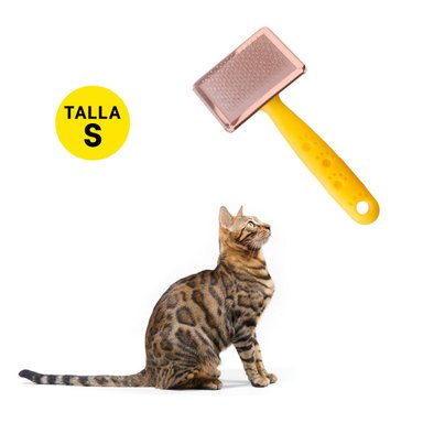 PEINE RYBIU MA31227 ANIMALES TALLA S AMARILLO + POST-IT ADHESIVOS