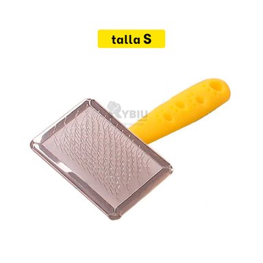 PEINE RYBIU MA31227 UTIL GATO TALLA S AMARILLO + BANDERITAS ADHESIVAS