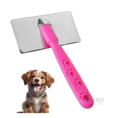 PEINE RYBIU MA31226 CUIDADO ANIMAL TALLA M + BANDERITAS ADHESIVAS