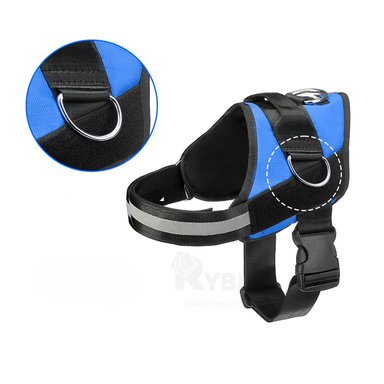 CORREA PERROS MA30978 RYBIU ASA TALLA XL EN AZUL + ENVOLTORIO REGALO