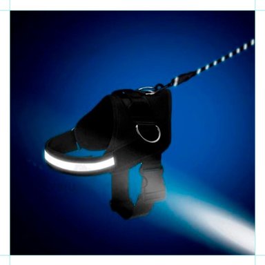 ARNÉS PERROS MA30980 RYBIU SEGURO PASEO TALLA XL NEGRO + PAPEL REGALO