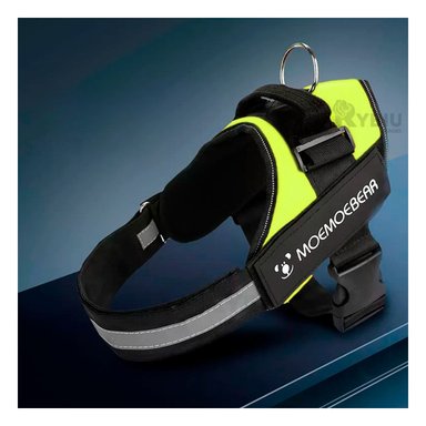 CORREA PERROS MA30982 RYBIU DURADERA VERDE XL + REGALO STICKERS