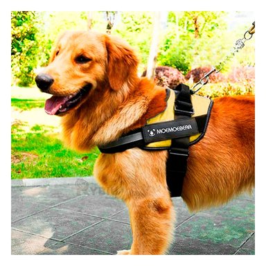 CORREA PERROS MA30984 RYBIU RESISTENTE AMARILLO XXL + GIFT MINIAGENDA