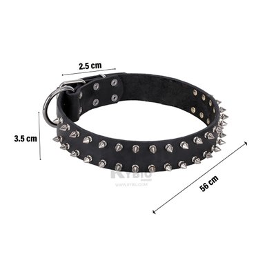 COLLARÍN MASCOTAS MA31059 RYBIU CON ESPIGA NEGRO TALLA XL + AGENDITA