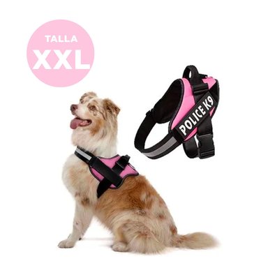 ARNÉS PERROS MA30988 RYBIU PET COMODO Y AJUSTABLE XXL EN ROSADO + GIFT MINIAGENDA