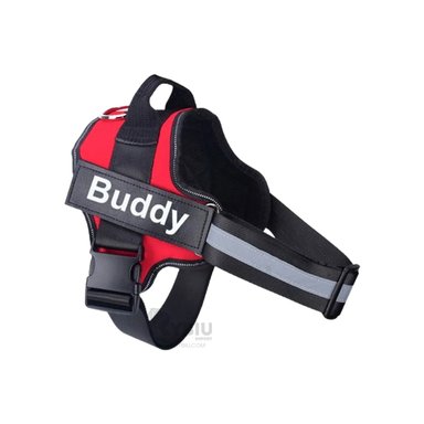 CORREA PERROS MA30990 RYBIU APTO GANDES XXL EN ROJO + LIGAS REGALO