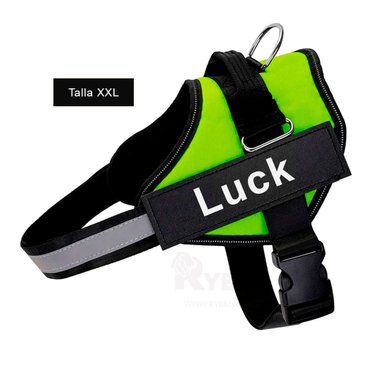 ARNÉS PERROS MA30989 RYBIU RAZA GRANDE COMODO EN VERDE XXL + ENVOLTORIO REGALO