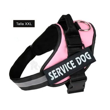 ARNÉS PERROS MA30988 RYBIU SEGURIDAD SIN TIRONES XXL ROSADO + REGALO AGENDITA