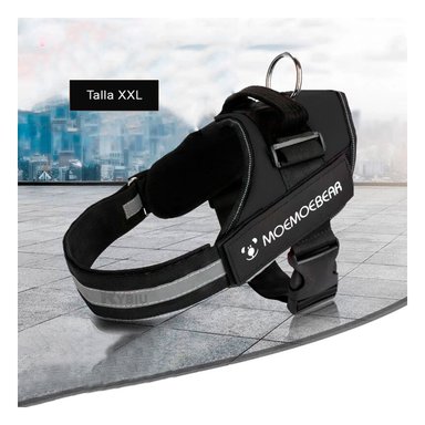 ARNÉS PERROS MA30987 RYBIU PASEO CON HEBILLA D EN NEGRO XXL + REGALO STICKERS