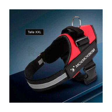 ARNÉS PERROS MA30990 RYBIU PASEO CON HEBILLA D XXL EN ROJO + REGALO STICKERS