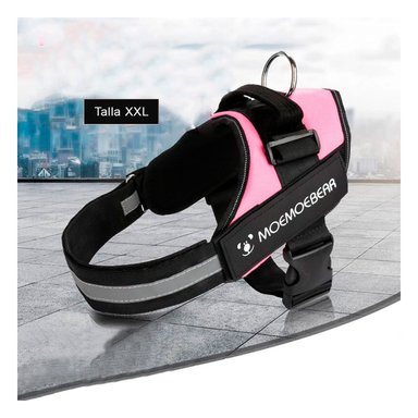 PECHERA PERROS MA30988 RYBIU CAN GRANDE XXL ROSADO + PAPEL REGALO