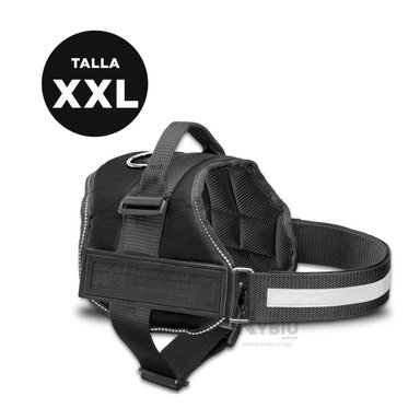 CORREA PERROS MA30987 RYBIU APTO EN NEGRO XXL + LIGAS REGALO