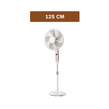 VENTILADOR ELECTRICO 16PULG BLANCO OSCILANTE RESISTENTE PARA OFICINA Y+LIGAS REGALO - 4