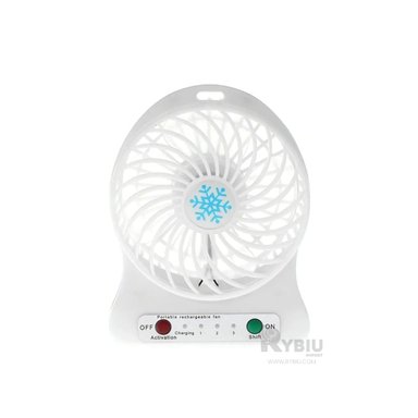 VENTILADOR PORTATIL RYBIU TE29395 SOPLADOR DINAMICO BLANCO + REGALO AGENDITA - 2