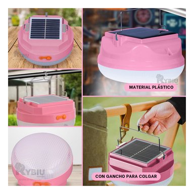 LAMPARITA RYBIU TE29438 ROSADO VERSATIL EN TONALIDAD +LIGAS REGALO