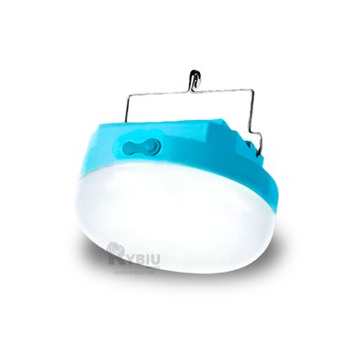 LAMPARITA RYBIU TE29437 CELESTE MODERNDA +BANDERITAS ADHESIVAS