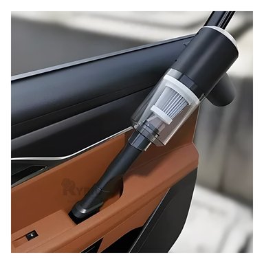 ASPIRADOR RYBIU INALÁMBRICO MANO CASA EN COLOR NEGRO Y+REGALO STICKERS TE29444