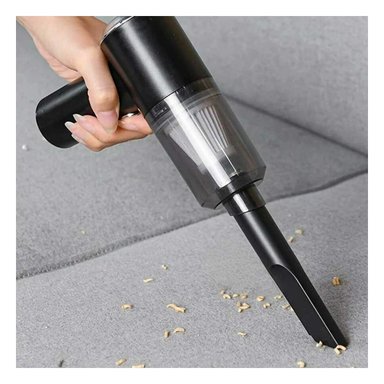 ASPIRADOR RYBIU INALÁMBRICO MINI FUNCIONAL EN TONO NEGRO Y+LIGAS REGALO TE29444 - 2