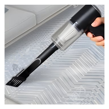 ASPIRADOR RYBIU INALÁMBRICO MINI CASA EN NEGRO Y+REGALO LIGAS PEINAR TE29444 - 2