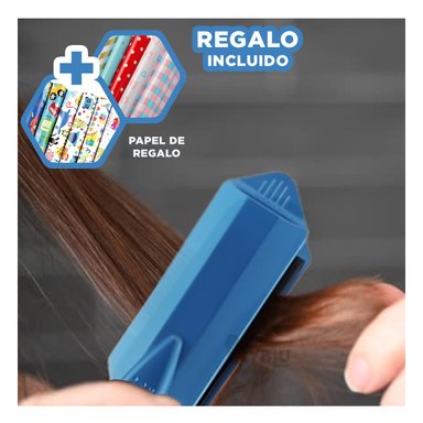 PLANCHA RYBIU ROZIA TRANSPORTABLE EN COLOR AZUL + REGALO AGENDITA