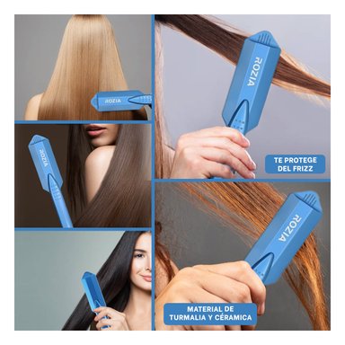 PLANCHA RYBIU ROZIA ALISAR MELENA EN AZUL + REGALO STICKERS