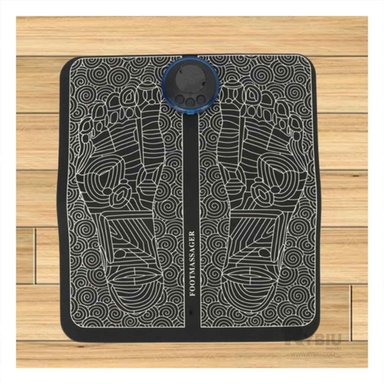 MASAJEADOR RYBIU PIES TE30248 ESTIMULADOR MASEAJEADOR MODERNO NEGRO + BANDERITAS ADHESIVAS - 3