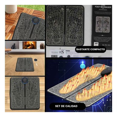 MASAJEADOR RYBIU PIES TE30248 APARATO RELAJAR LOS NEGRO + REGALO AGENDITA