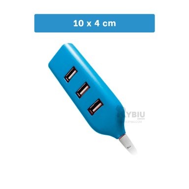 EXTENSION DE 1M PARA USB 2.0 4 PUERTOS RYBIU EN TURQUEZA + GIFT STICKERS - 5