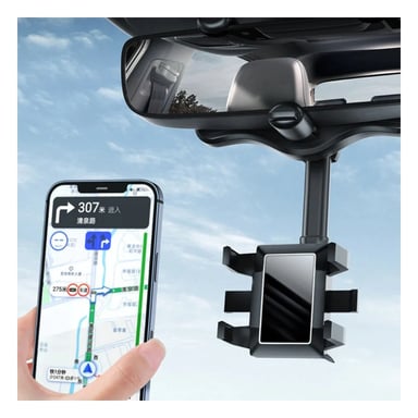 SOPORTE RYBIU TE30045 APOYO SMARTPHONES NEGRO + LIGAS REGALO - 2