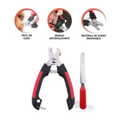 ALICATE UÑA RYBIU MA31087 SIMPLE USAR CHICO + BANDERITAS ADHESIVAS