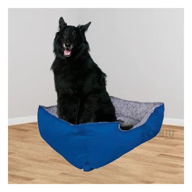 CAMA PERROS MA31042 MASCOTAS BASE TALLA XL AZUL RYBIU + PAPEL REGALO