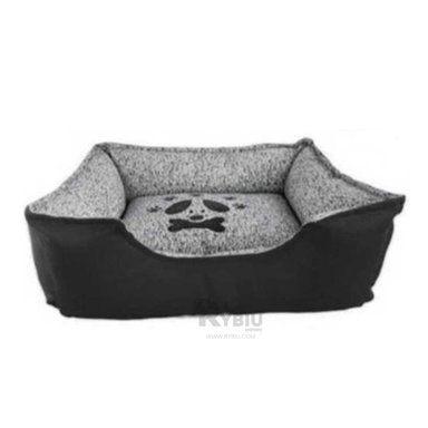 CAMA PERROS MA31045 BASE UTIL COMODA TALLA XL NEGRO RYBIU + REGALO LIGAS PEINAR
