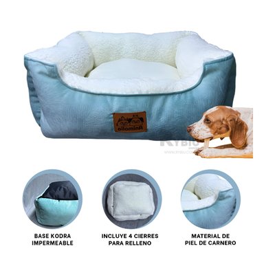 CAMA PERROS MA32266 UTIL VERDE HADE PERLA XL RYBIU + POST-IT ADHESIVOS