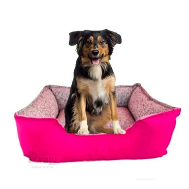 CAMA PERROS MA31043 RESISTENTE EFICAZ XL FUCSIA RYBIU + BANDERITAS ADHESIVAS