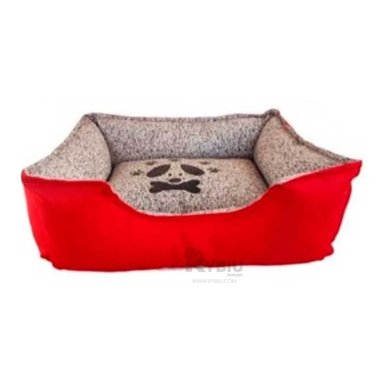 CAMA PERROS MA31046 BASE MASCOTA DINAMICO TALLA XL ROJO RYBIU + LIGAS REGALO