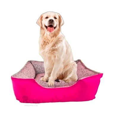 CAMA PERROS MA31043 BASE MASCOTA DINAMICO TALLA XL FUCSIA RYBIU + LIGAS REGALO