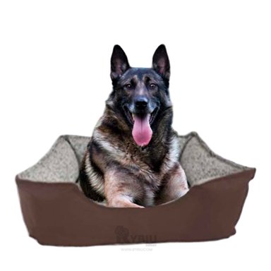 CAMA PERROS MA31044 RESISTENTE EFICAZ MARRON XL RYBIU + BANDERITAS ADHESIVAS