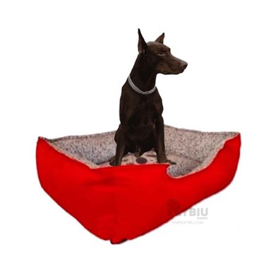 CAMA PERROS MA31046 DURADERO ROJO XL RYBIU + POST-IT ADHESIVOS