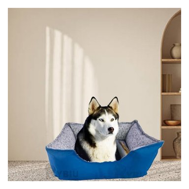 COJIN PERROS MA31042 TRANSPORTABLE XL AZUL RYBIU + GIFT STICKERS