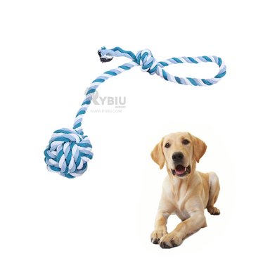NUDO JUEGO PERROS MA31345 MASCOTA EN AZUL + LIGAS REGALO RYBIU