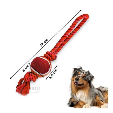 JUGUETE PERRO MA31359 ROJO + REGALO LIGAS PEINAR RYBIU