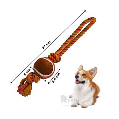 JUGUETE PERROS MA31357 EN ANARANJADO + REGALO LIGAS PEINAR RYBIU