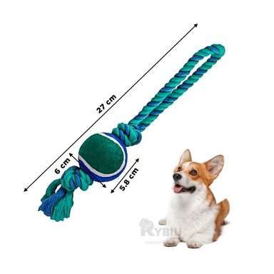 JUGUETE PERROS MA31354 AZUL + REGALO LIGAS PEINAR RYBIU