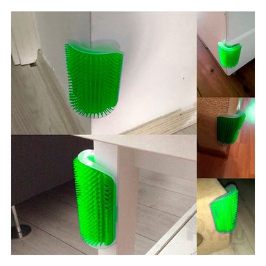 RASCADOR GATOS MA31327 FUNCIONAL VERDE + PAPEL REGALO RYBIU