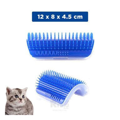 CEPILLO GATOS MA31326 INNOVADOR Y PRACTICO AZUL + REGALO AGENDITA RYBIU