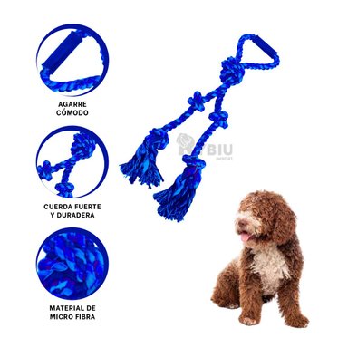 CUERDA PERROS MA31362 VERSATIL AZUL + REGALO AGENDITA RYBIU
