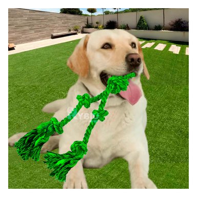 SOGA JUGAR PERRO MA31367 VERDE + REGALO STICKERS RYBIU